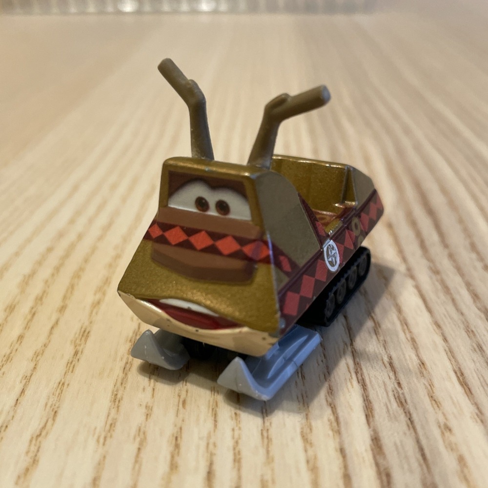 Disney Pixar Cars Snowmobile "Reindeer" car from the Mater Saves Christmas story